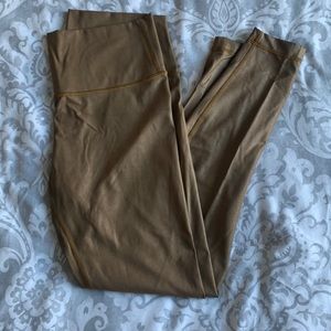 lululemon Gold Leggings